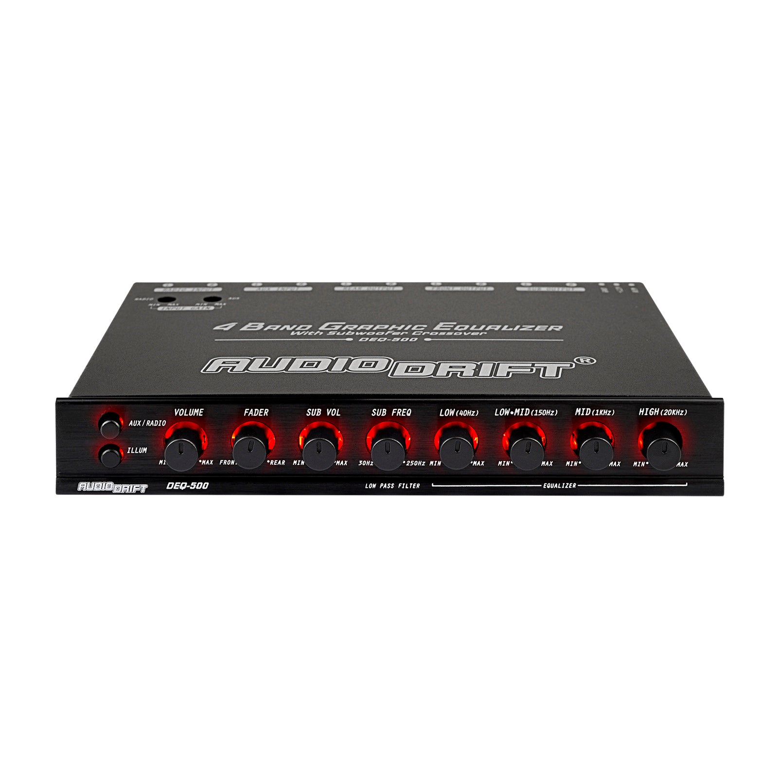 イーグルス／『ＴＩＭＥ　ＩＳ　ＧＲＥＡＴ　ＥＱＵＡＬＩＺＥＲ』輸入ブートレッグ盤 4-Band Graphic Equalizer with Subwoofer Output (DEQ-500