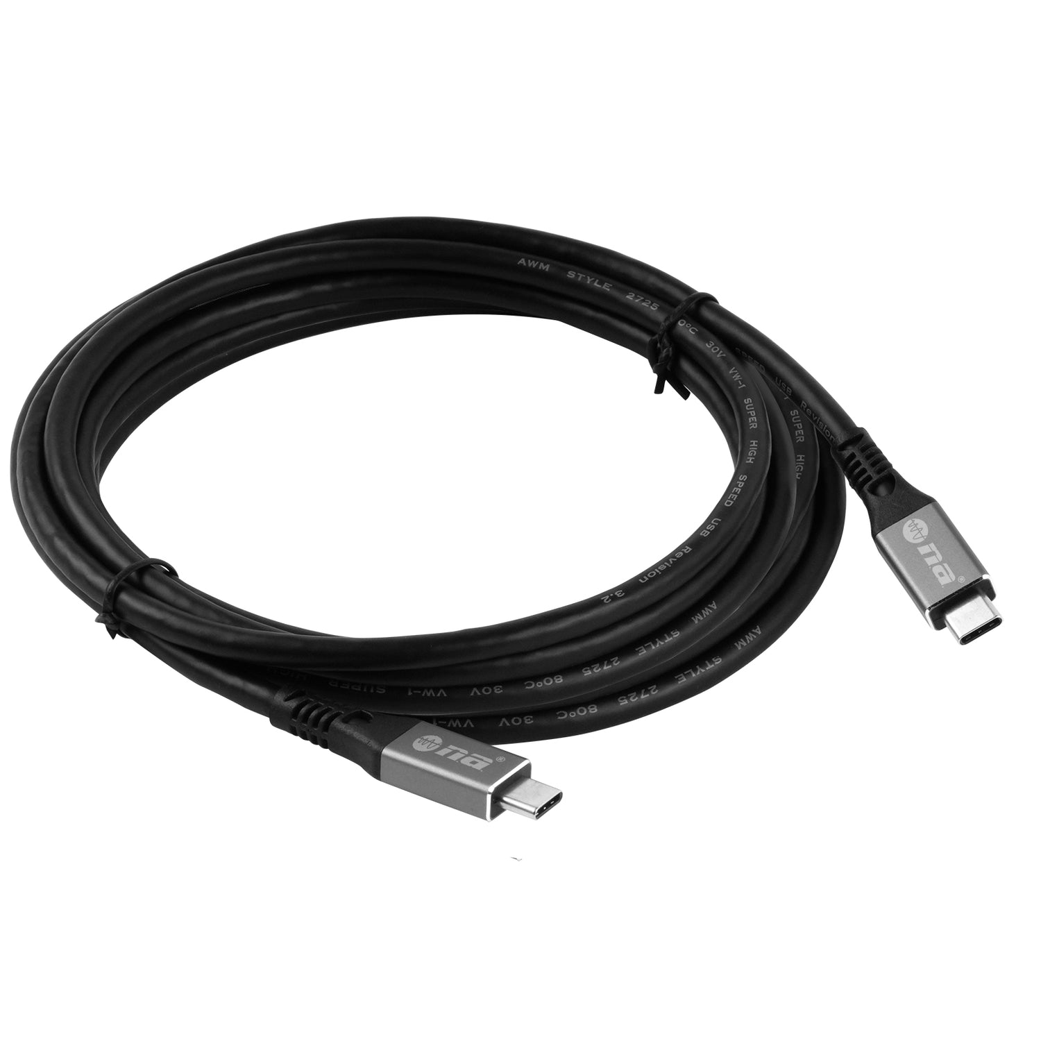 Male Cable Type-C to Type-C 4.0 (DLP-VTB-TYC-12)