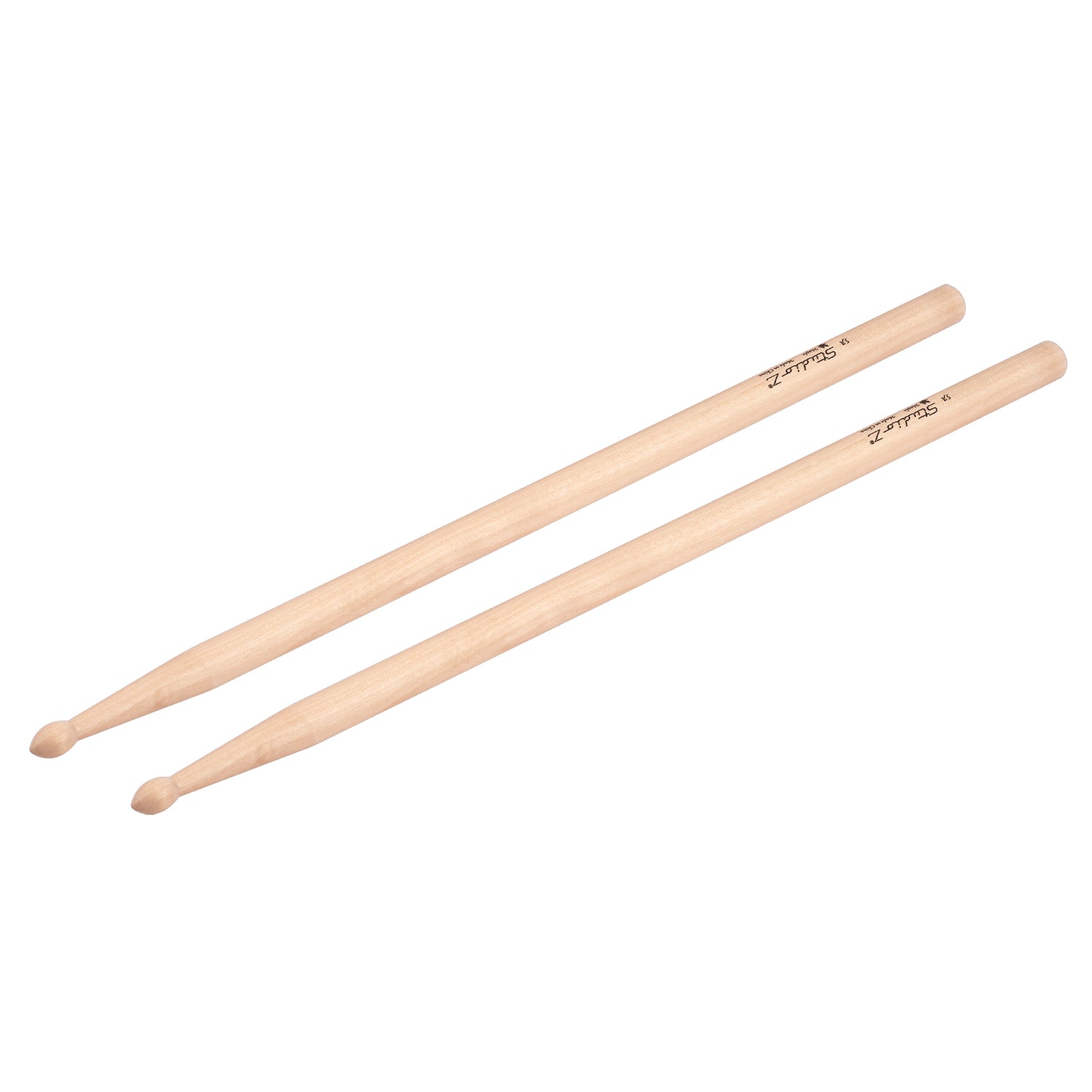 Maple Drumsticks, 5A Wood Tip (DS-M5A)