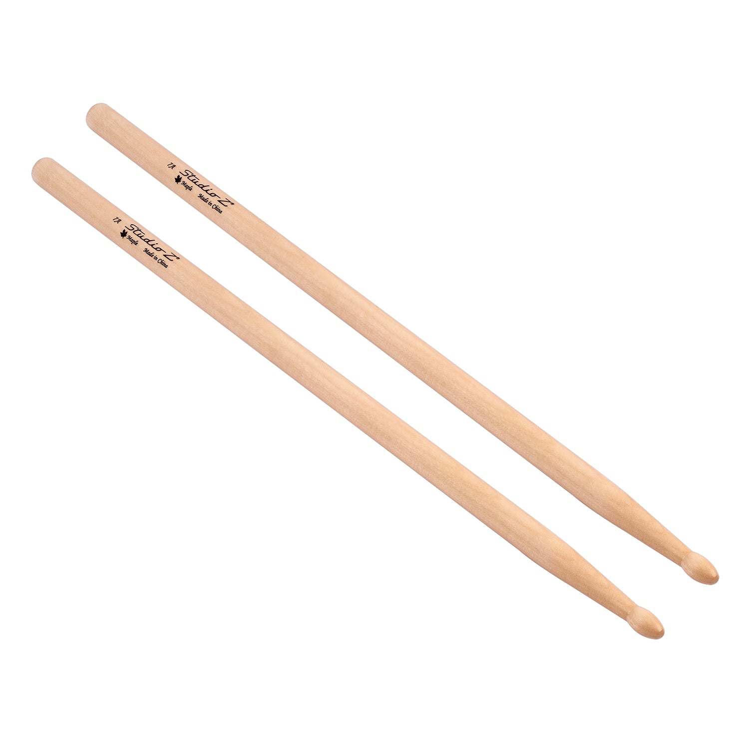 Maple Drumsticks, 7A Wood Tip (DS-M7A)