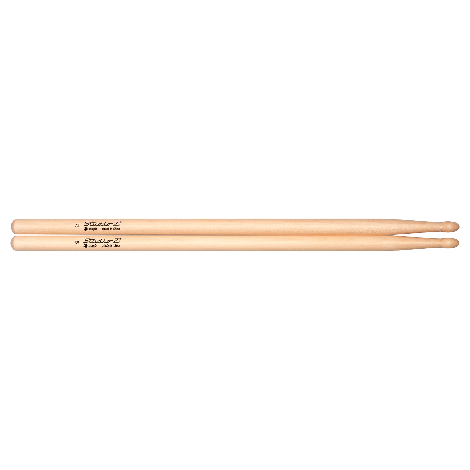 Maple Drumsticks, 7A Wood Tip (DS-M7A)
