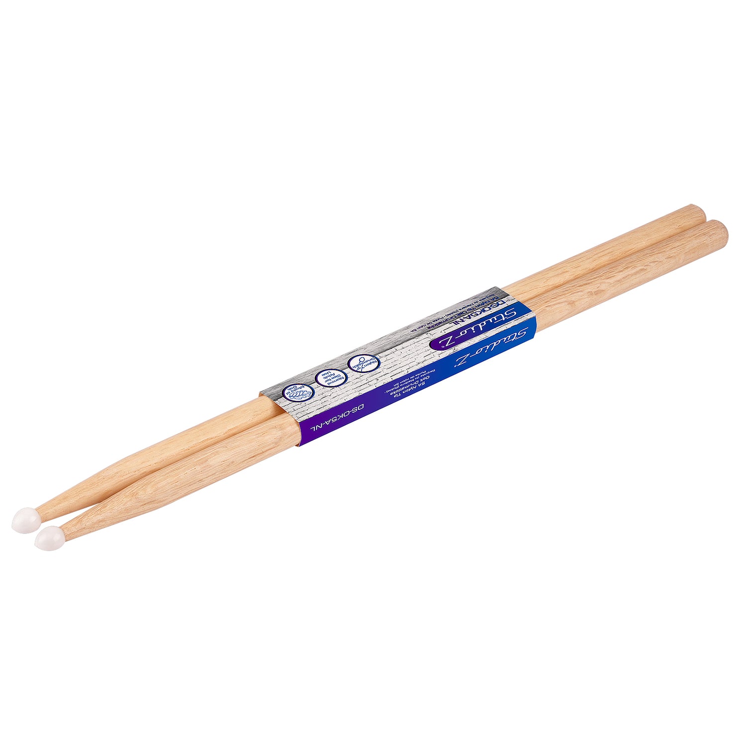 Oak Drumsticks, 5A Nylon Tip (DS-OK5A-NL)