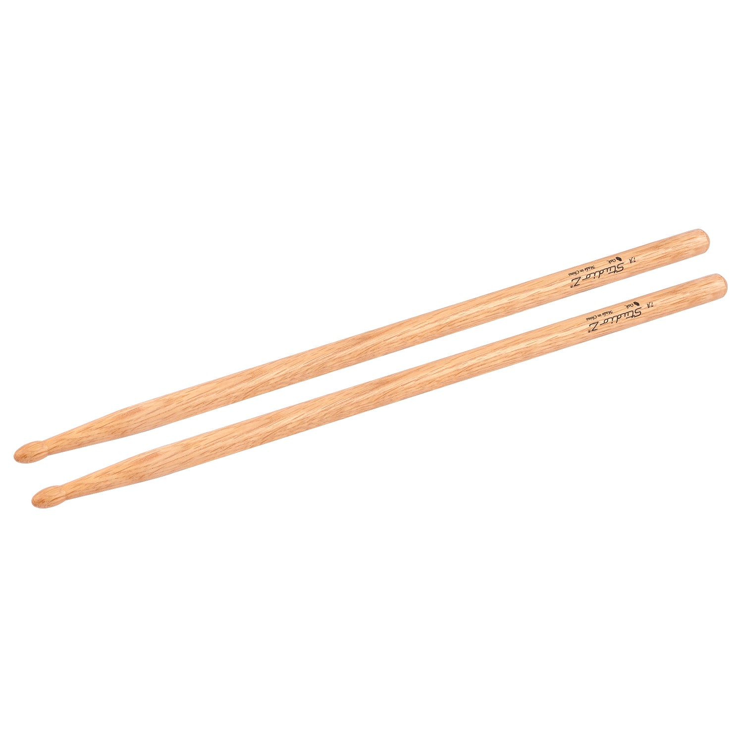 Oak Drumsticks, 7A Wood Tip (DS-OK7A)