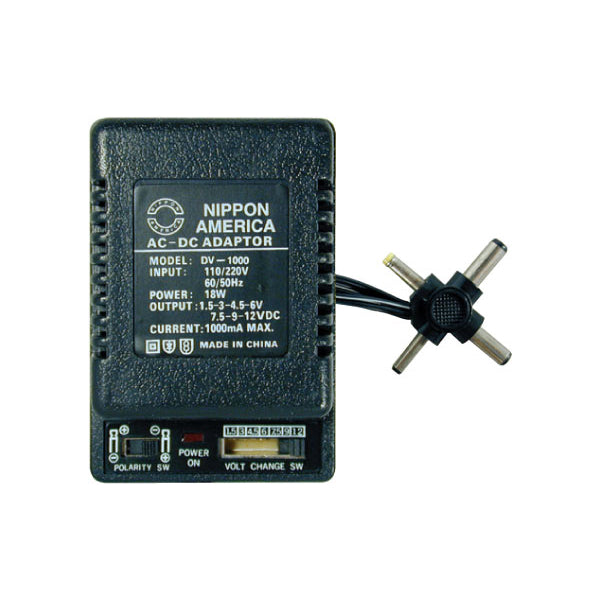 Multi-Outlet Universal AC/DC Adapter (DV-1000)