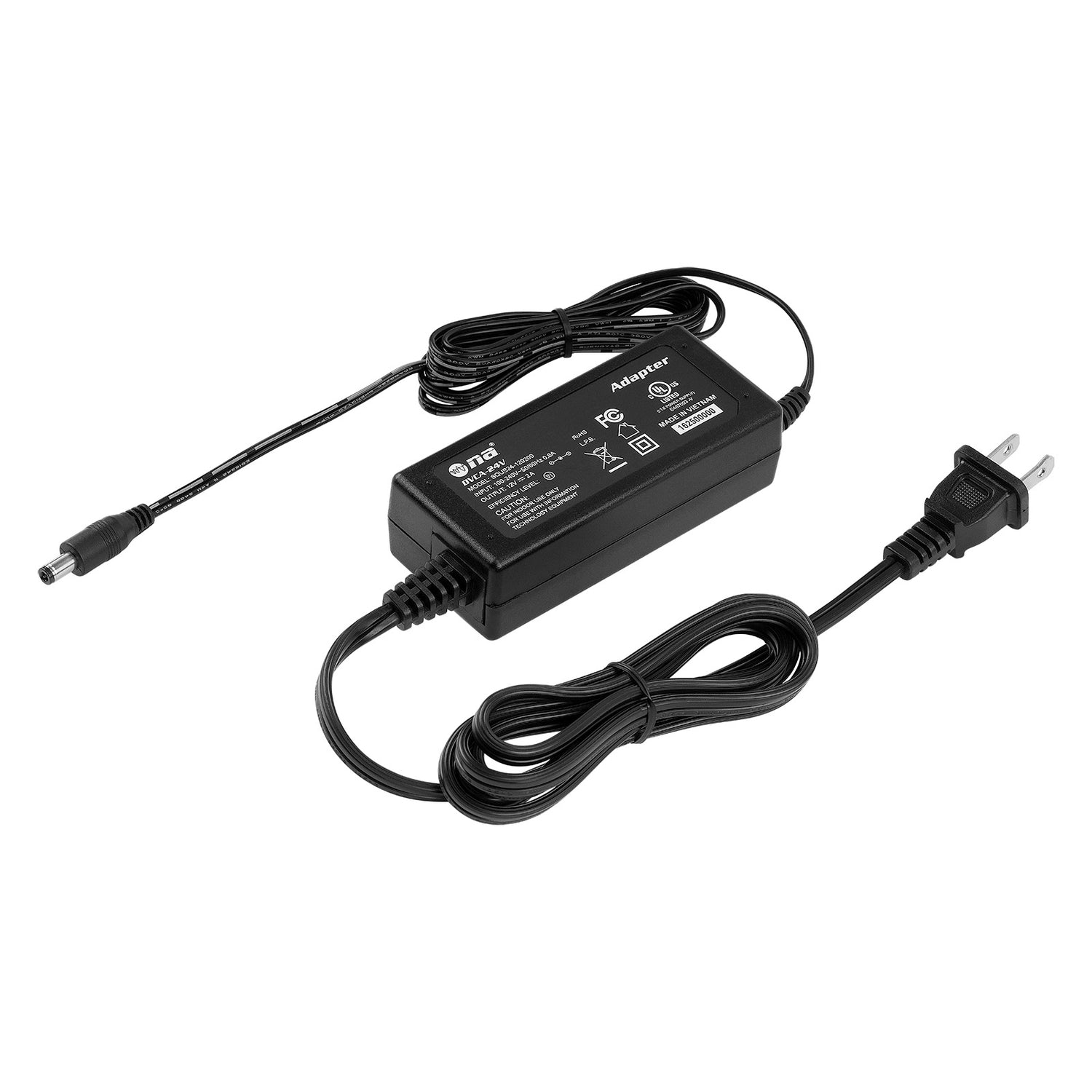 12V 2A AC to DC Power Supply Adapter (DVCA-24V)