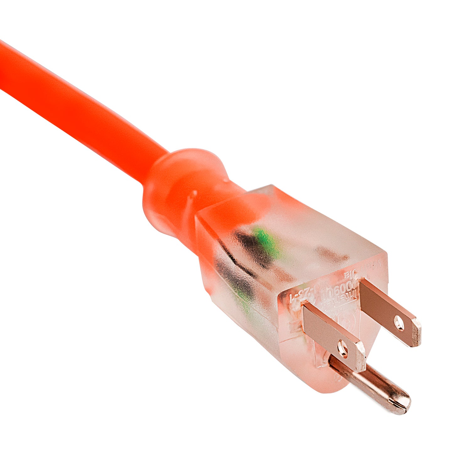 100’ Extension Cord with Power Indicator (EX-OD314-100ORG)