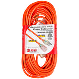 50’ Extension Cord with Power Indicator (EX-OD316-50ORG)