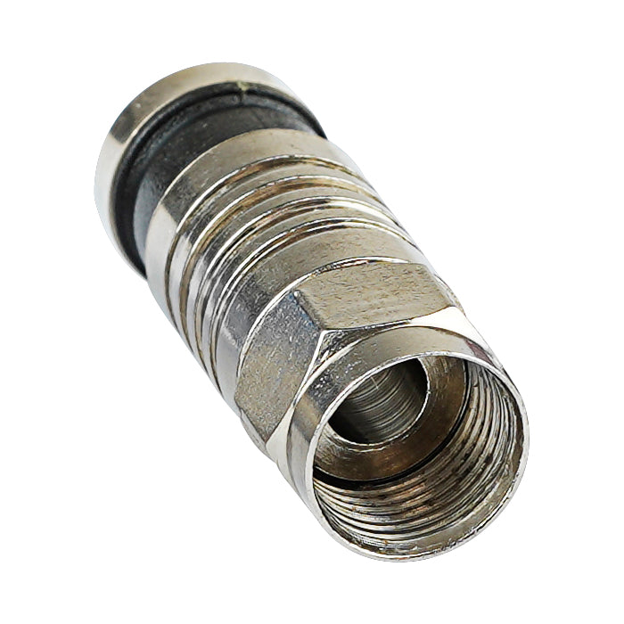 RG-59 F-Type Black Compression Connector (F-59CMP BLK)