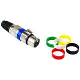3-Pin XLR Female Connector (FX-75)