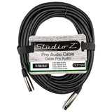 Male XLR to Female XLR Microphone Cable (FX-7M60-F60-50)