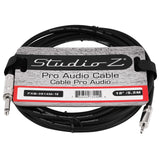 18Ft 3.5mm Plug to 1/4” Plug Accessory Cable (FXB-3514M-18)