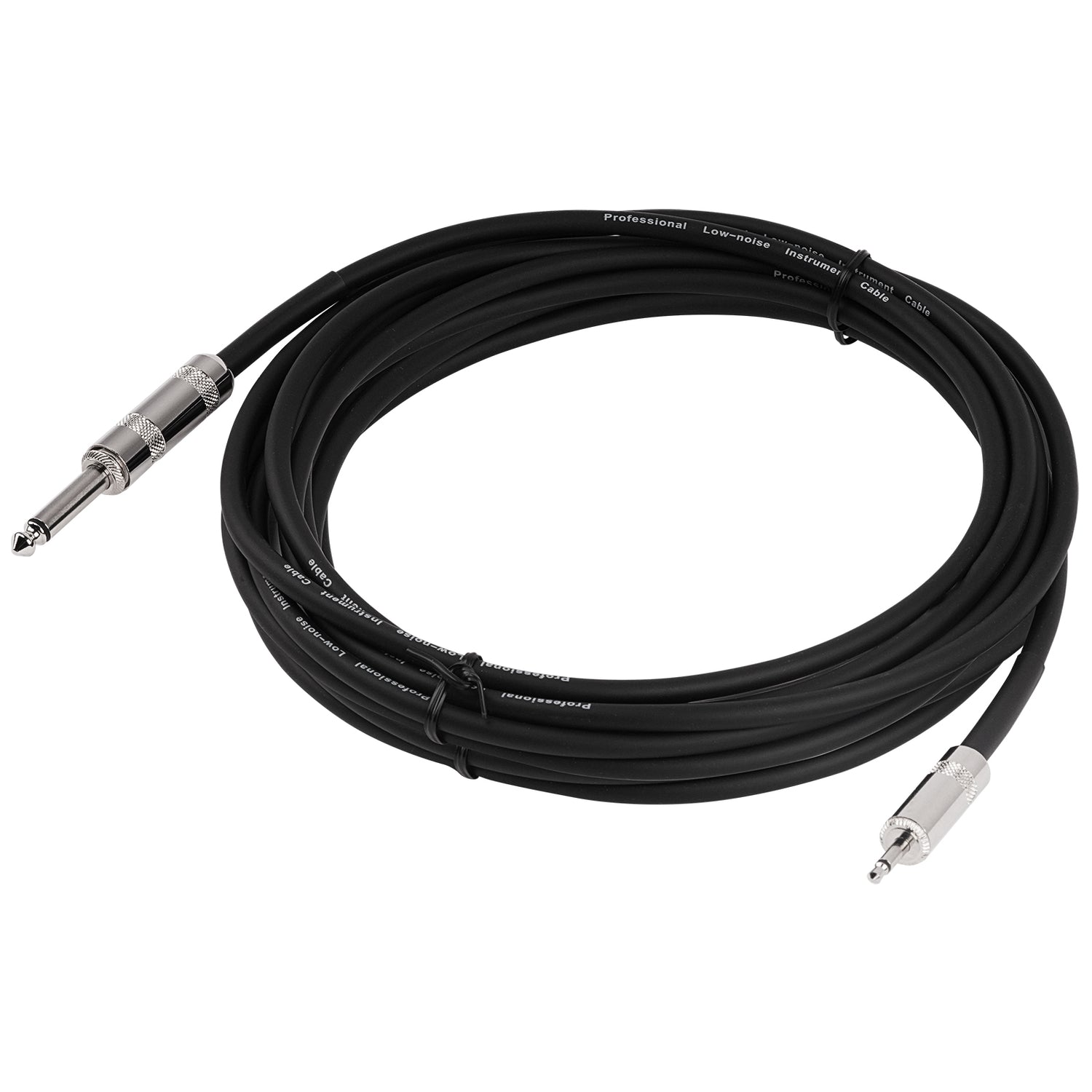 18Ft 3.5mm Plug to 1/4” Plug Accessory Cable (FXB-3514M-18)