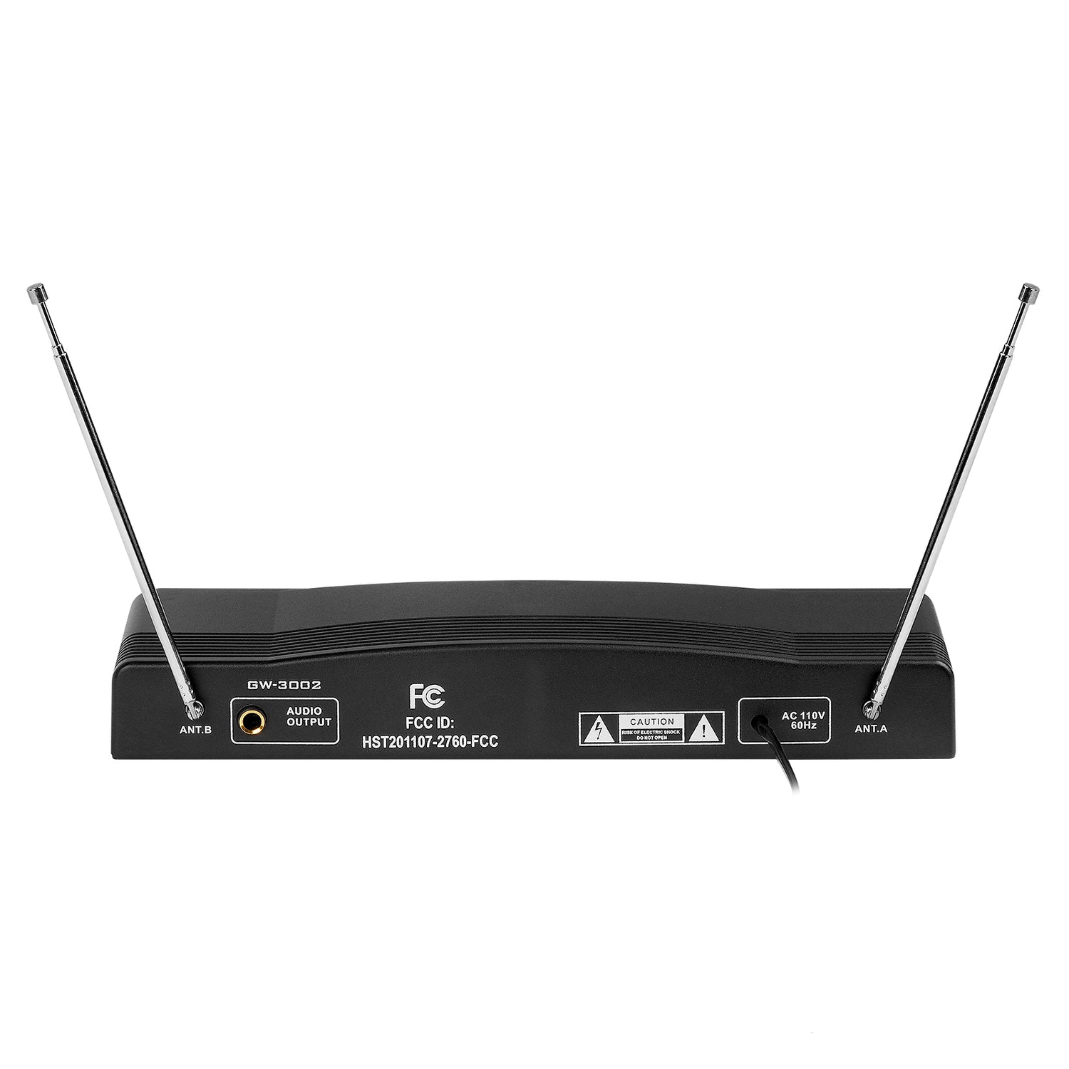 Dual Channel VHF Wireless Microphone System (GW-3002)