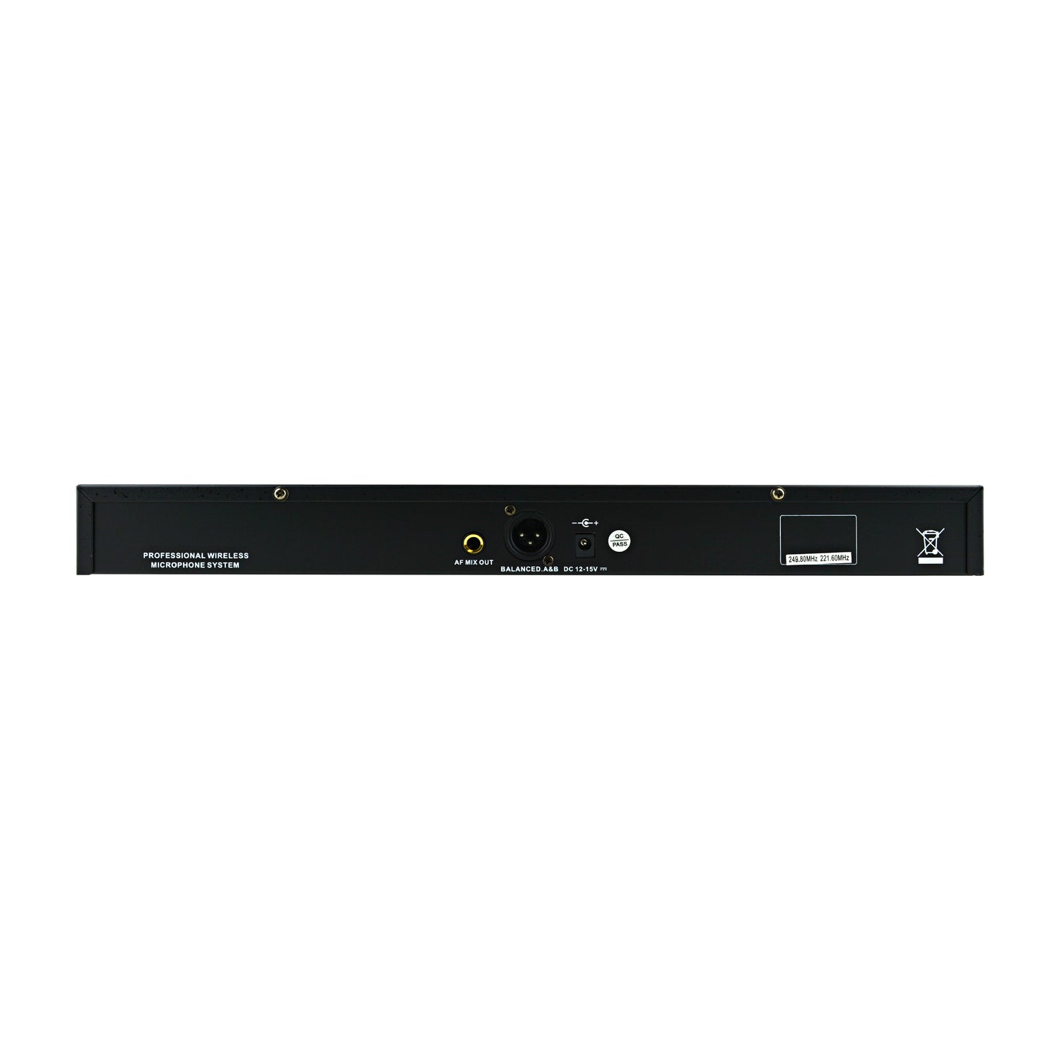 Dual Channel VHF Wireless Microphone System (GW-5002)