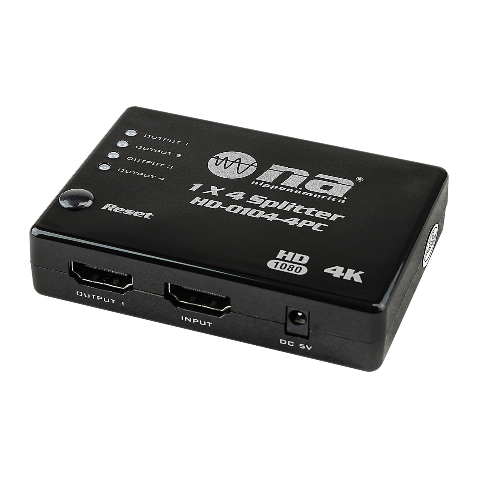 1 X 4 Splitter (HD-0104-4PC) – NipponAmerica