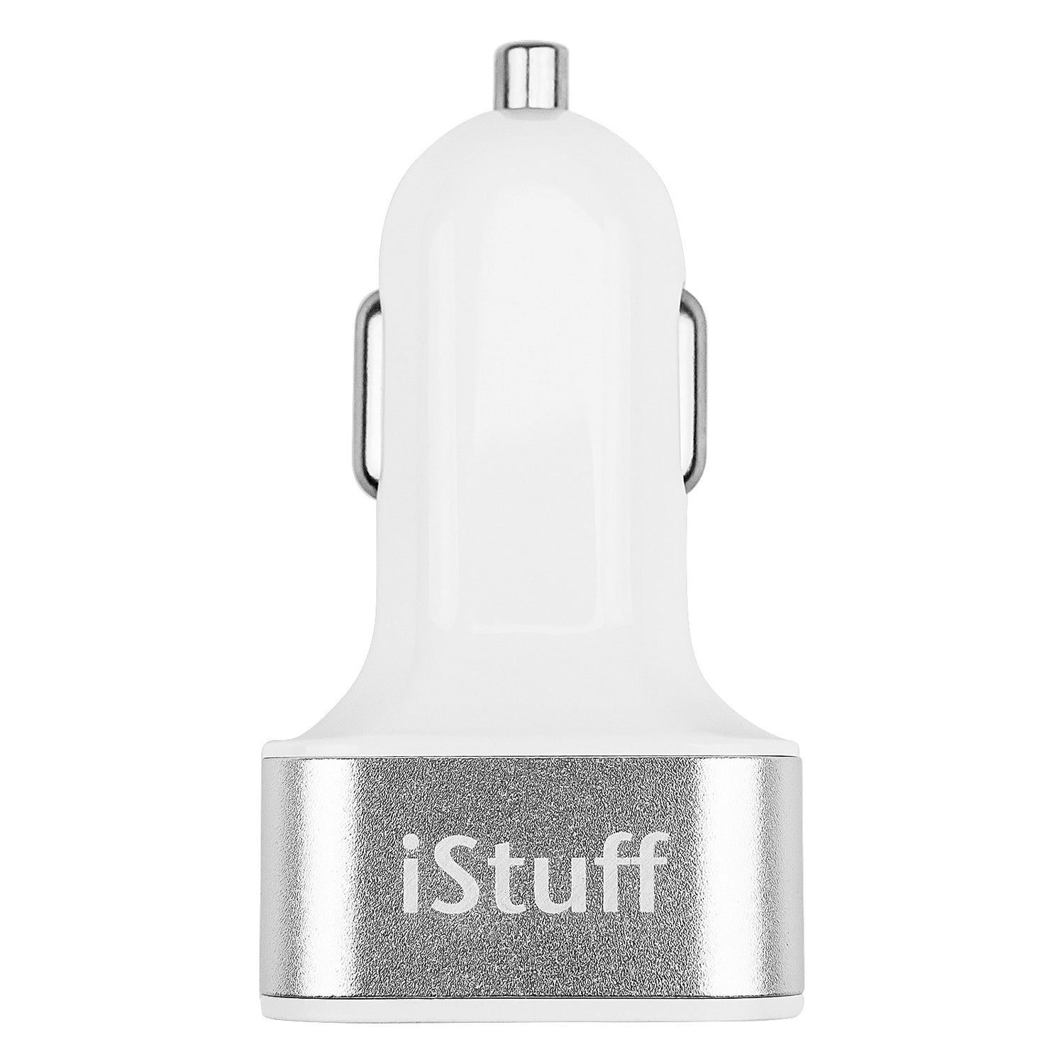 Triple USB Car Cigarette Lighter Adapter (ICL-300U-SLV)
