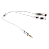 3.5mm Male Jack Plug to Dual 3.5mm Female Plug (IPLUG-TH)