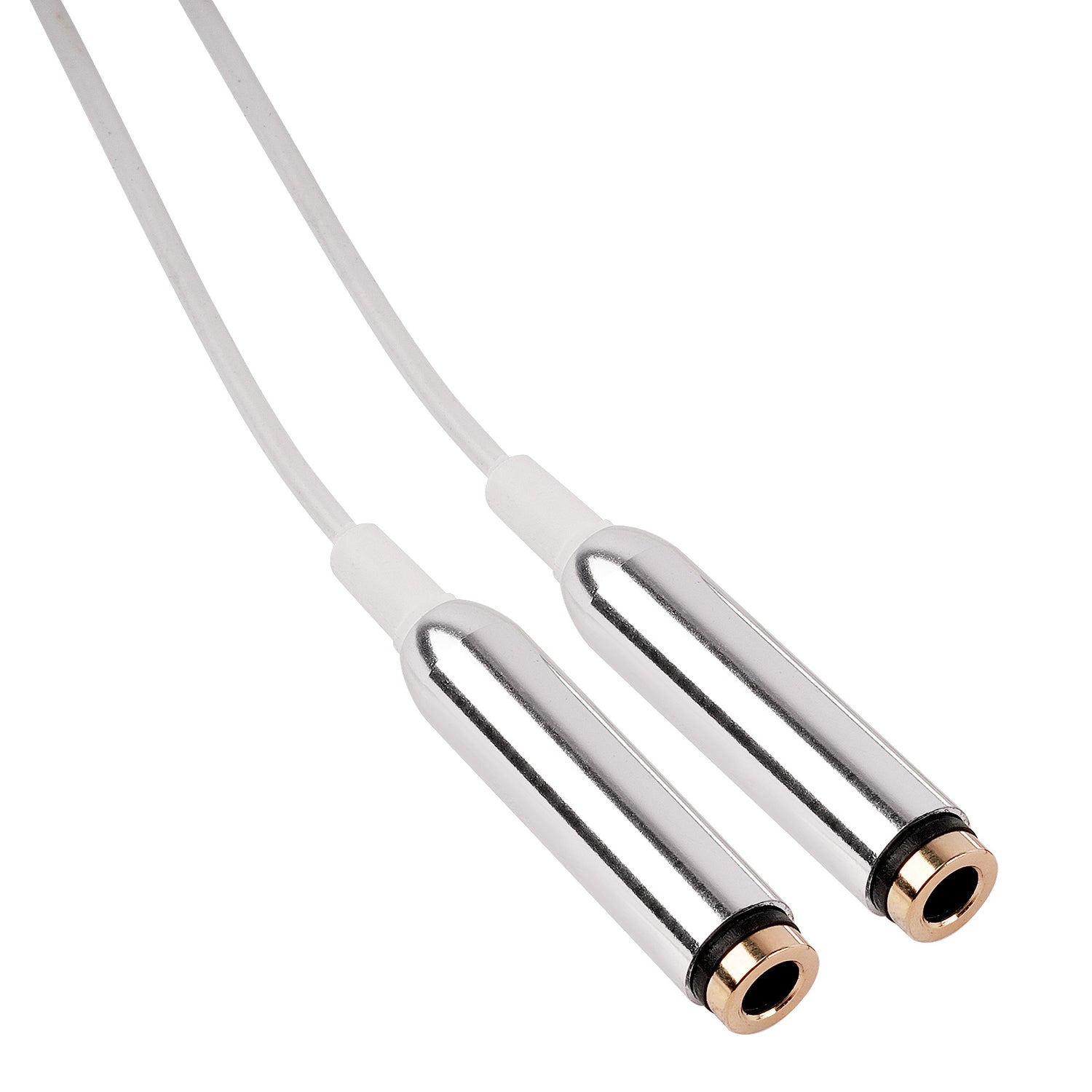 3.5mm Male Jack Plug to Dual 3.5mm Female Plug (IPLUG-TH)
