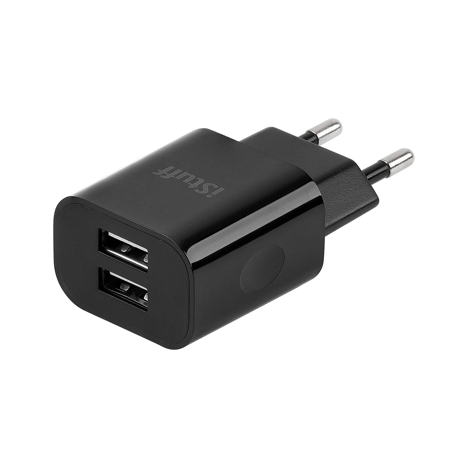 Dual USB Travel Charger Plug (IPOWER-EUR2-USB)