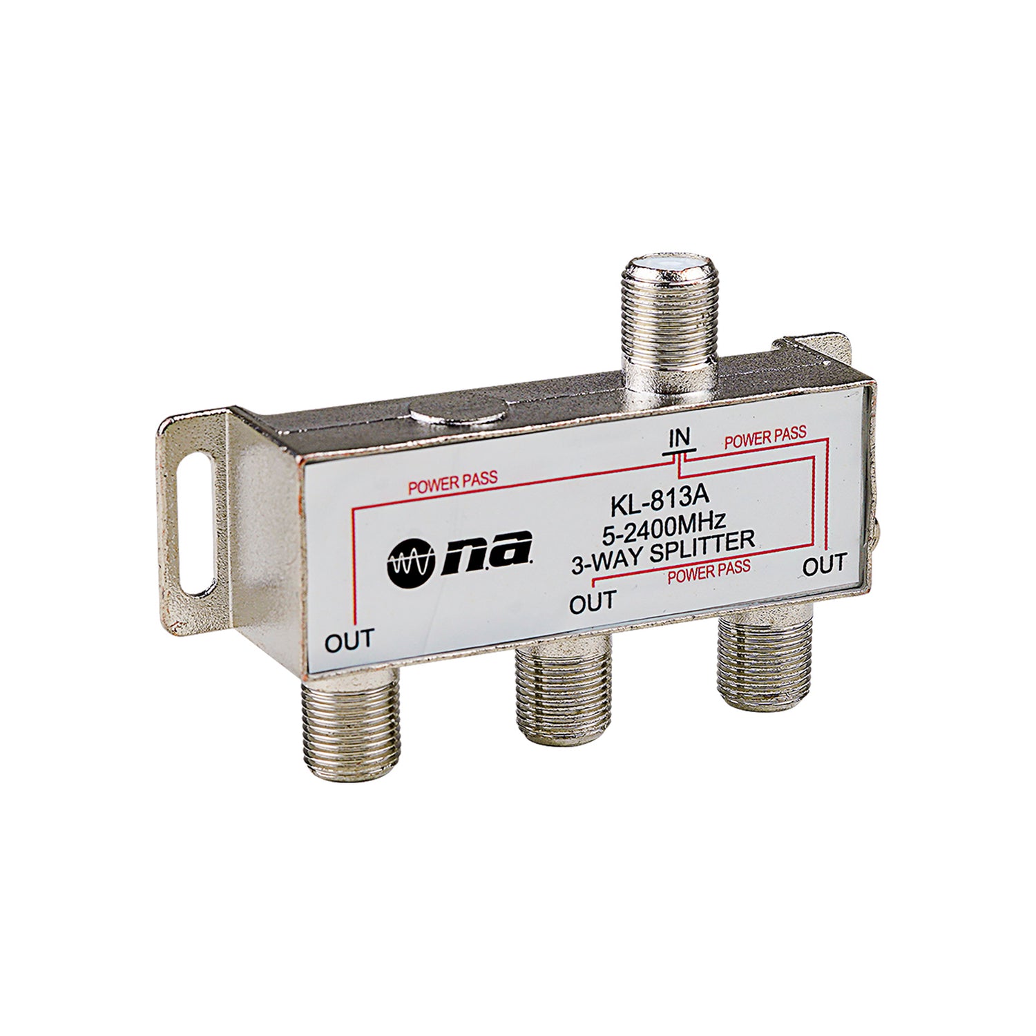 3-Way Coaxial Splitter (KL-813A)
