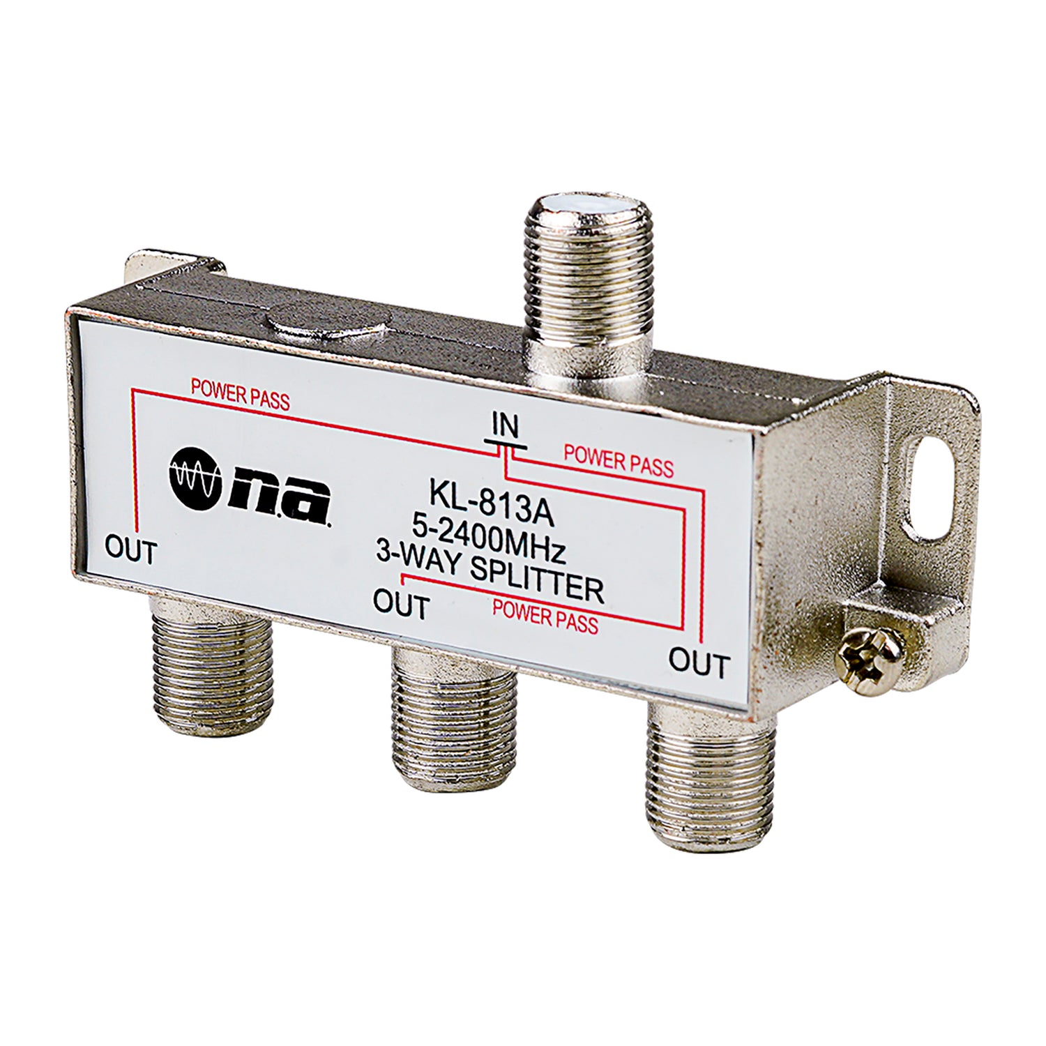 3-Way Coaxial Splitter (DB-KL-813A)