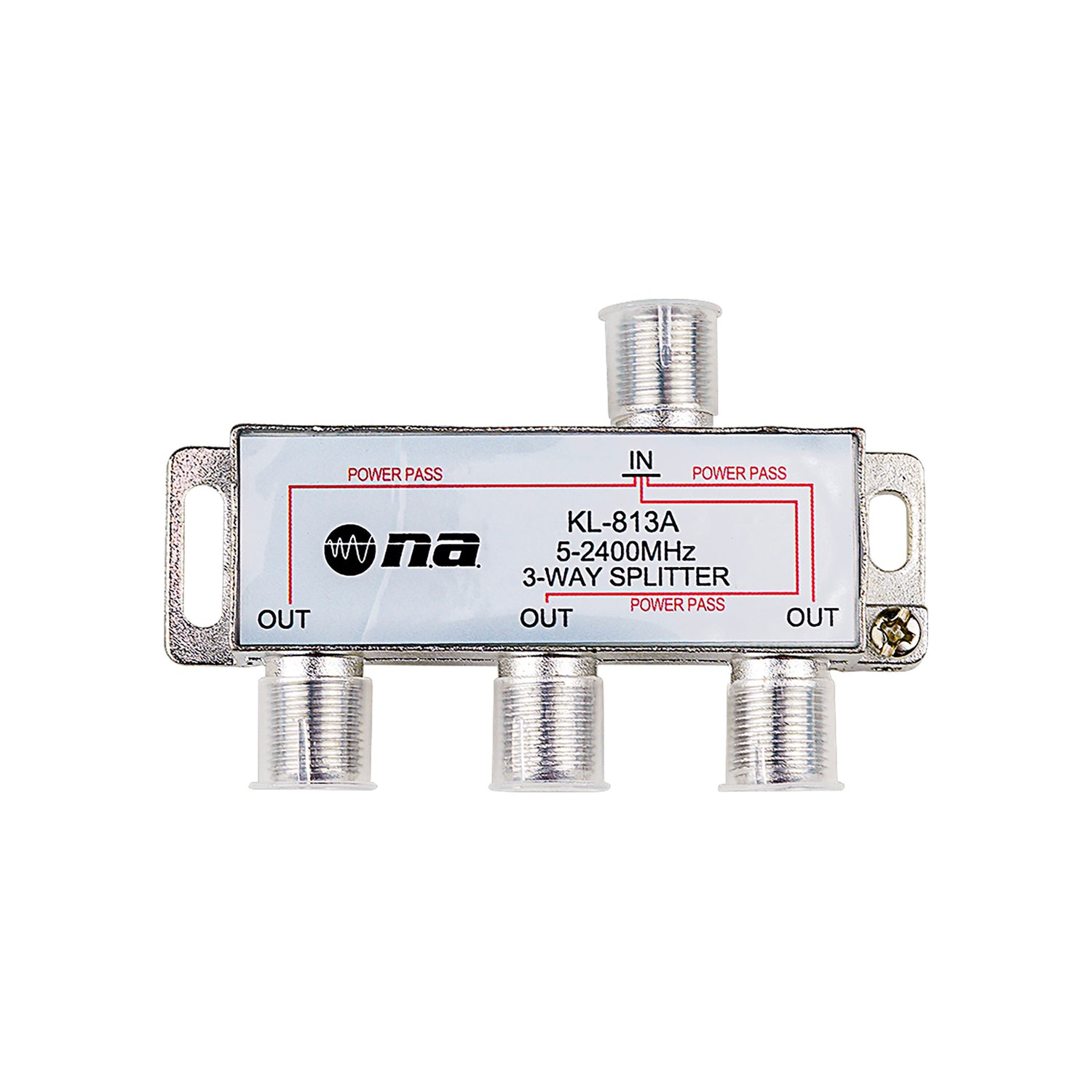 3-Way Coaxial Splitter (KL-813A)