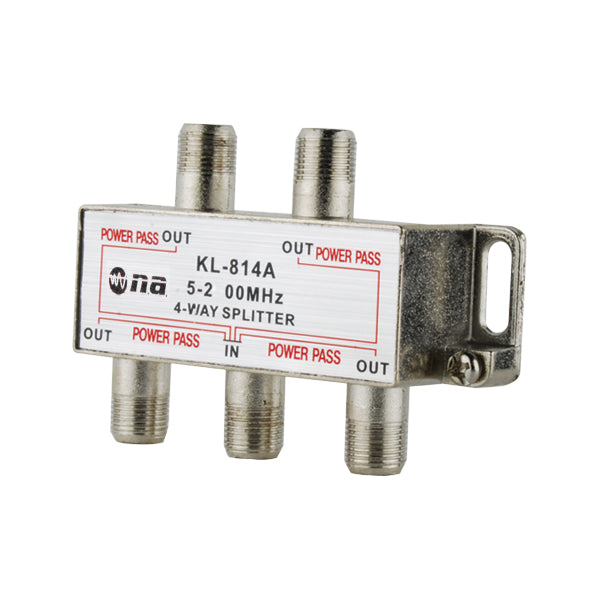 4-Way Coaxial Splitter (KL-814A)