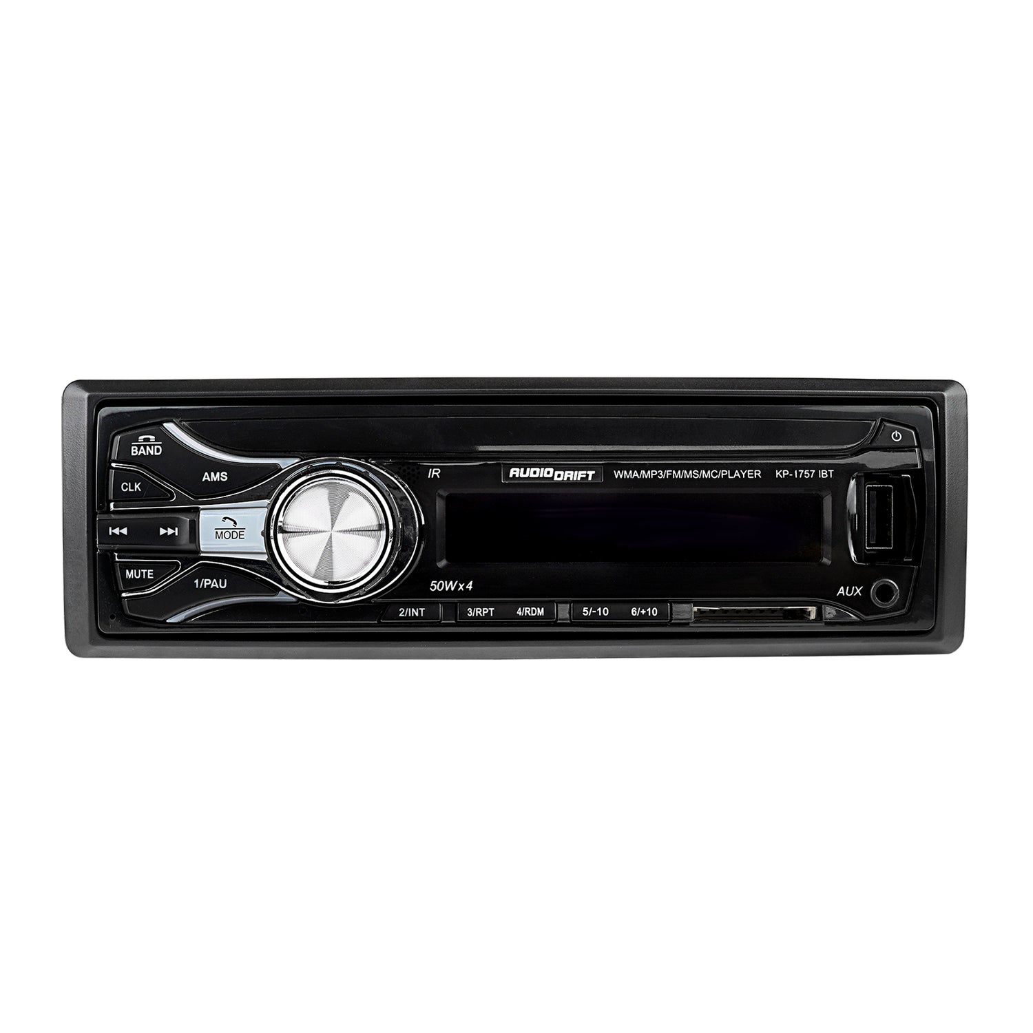 Multimedia Car Radio with Multi-Color Illumination (KP-1757IBT)