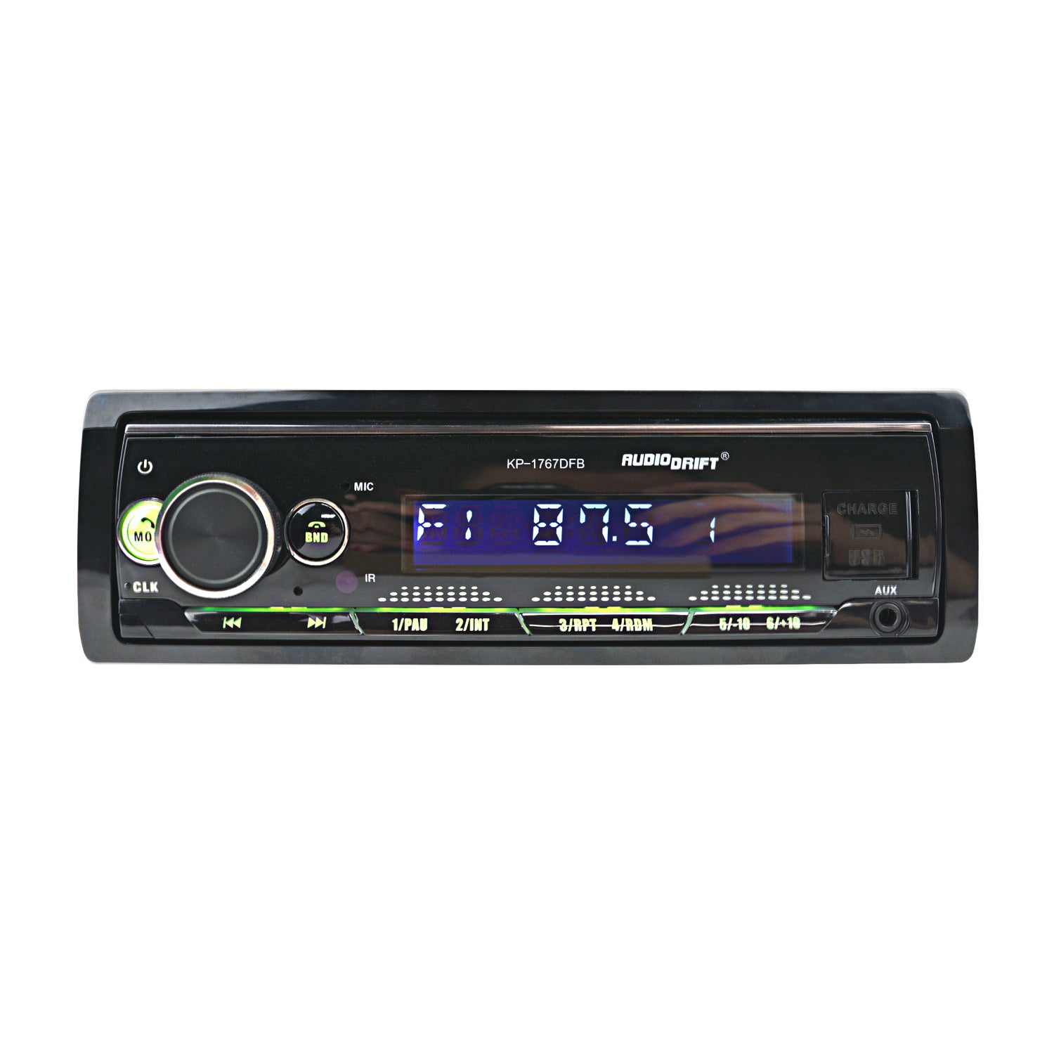 Detachable Single DIN LCD Car Radio (KP-1767DFB)