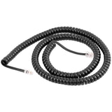Modular Handset Coiled Cord(KR-209-15 BLK)