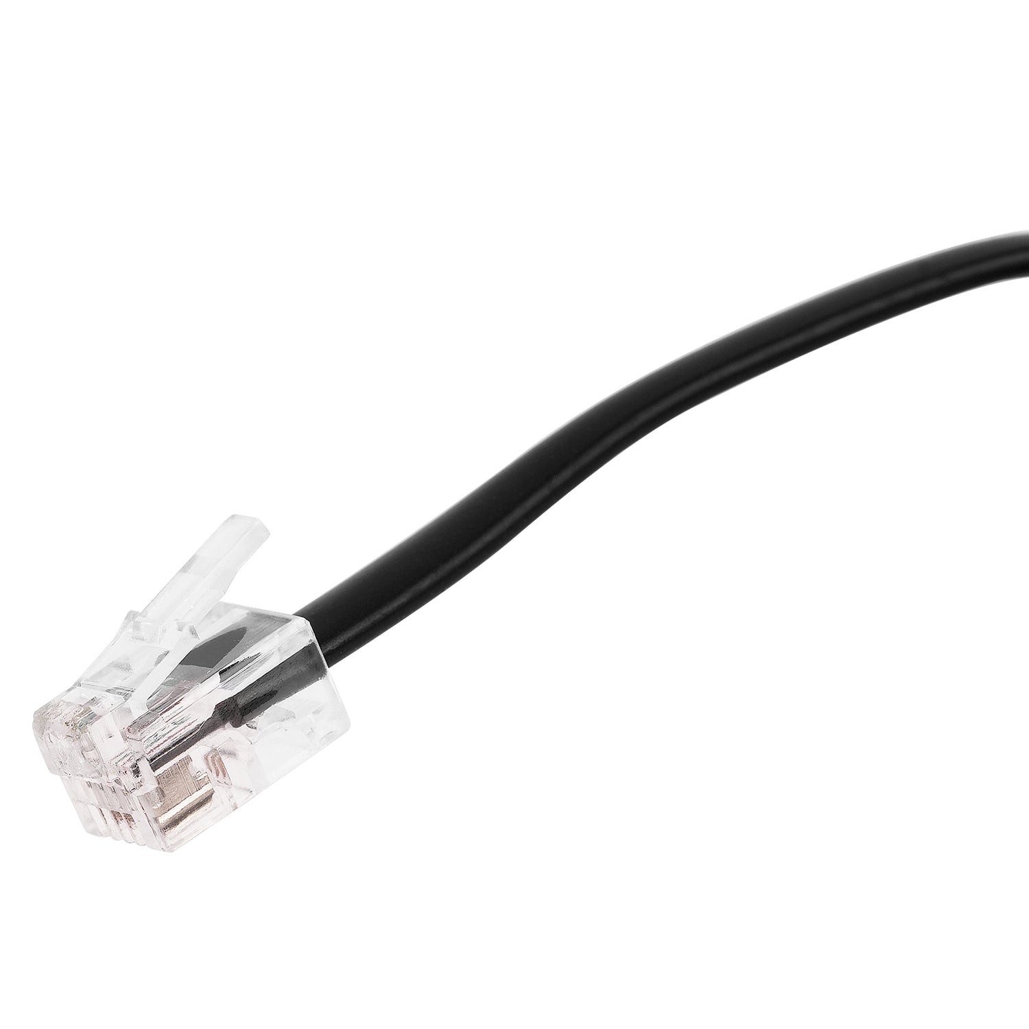 Modular Handset Coiled Cord(KR-209-15 BLK)