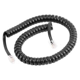 Modular Handset Coiled Cord(KR-209-7 BLK)