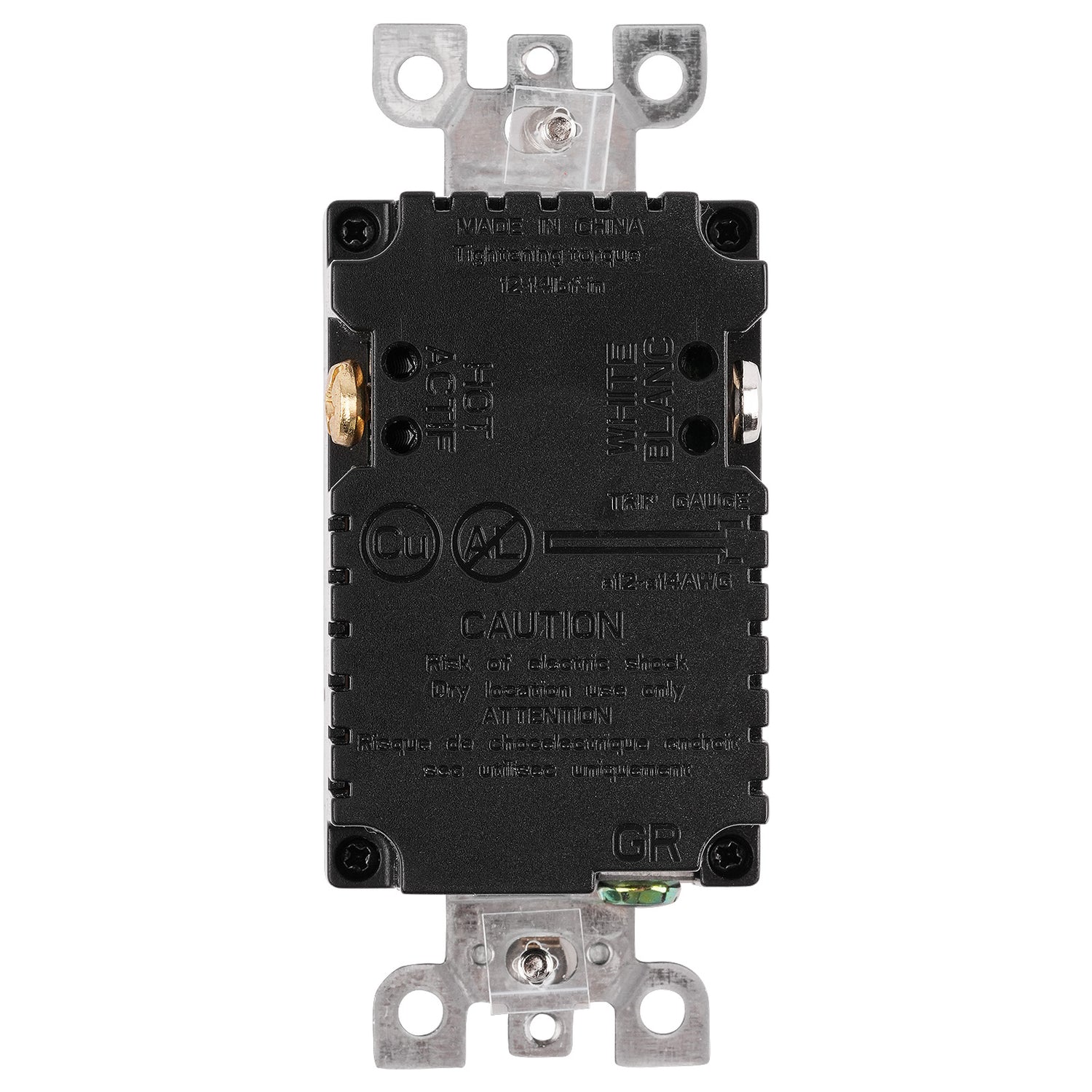 A+C USB Charger with 15A Tamper Resistant Receptacle (LD-USBC15-24W)