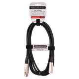 12Ft  3 Pin XLR Plug to 3 Pin XLR Jack Microphone Cable (MC-20-12)