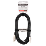 20Ft  3 Pin XLR Plug to 3 Pin XLR Jack Microphone Cable (MC-20-20)