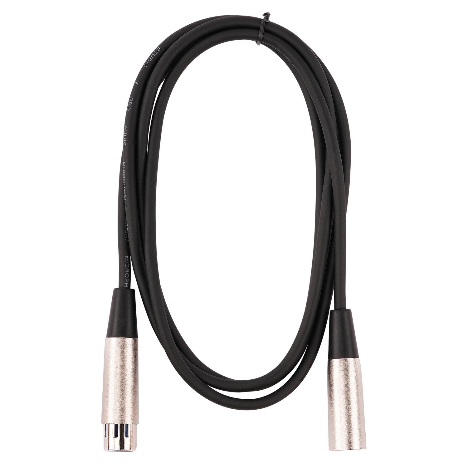 6Ft  3 Pin XLR Plug to 3 Pin XLR Jack Microphone Cable (MC-20-6)