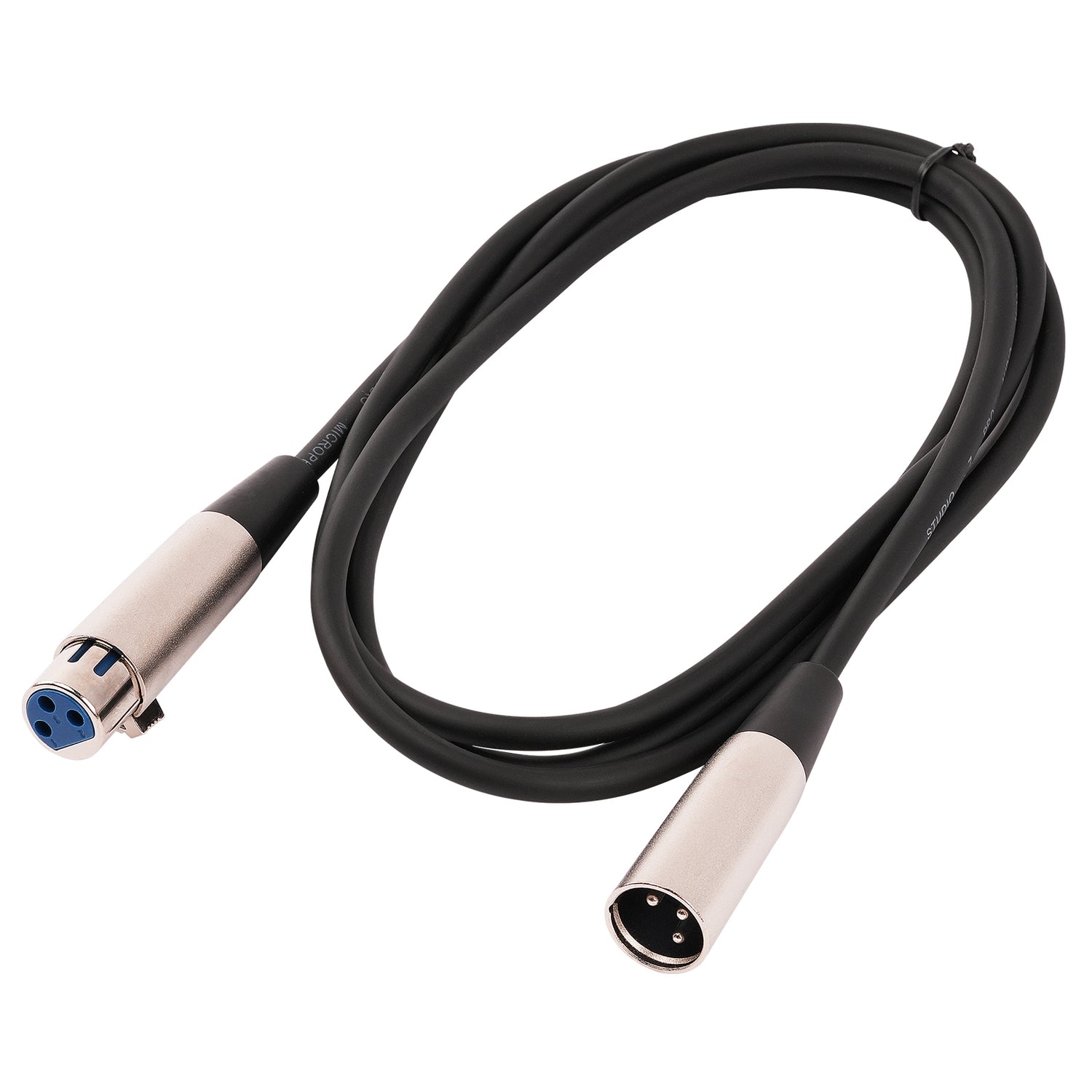 6Ft  3 Pin XLR Plug to 3 Pin XLR Jack Microphone Cable (MC-20-6)