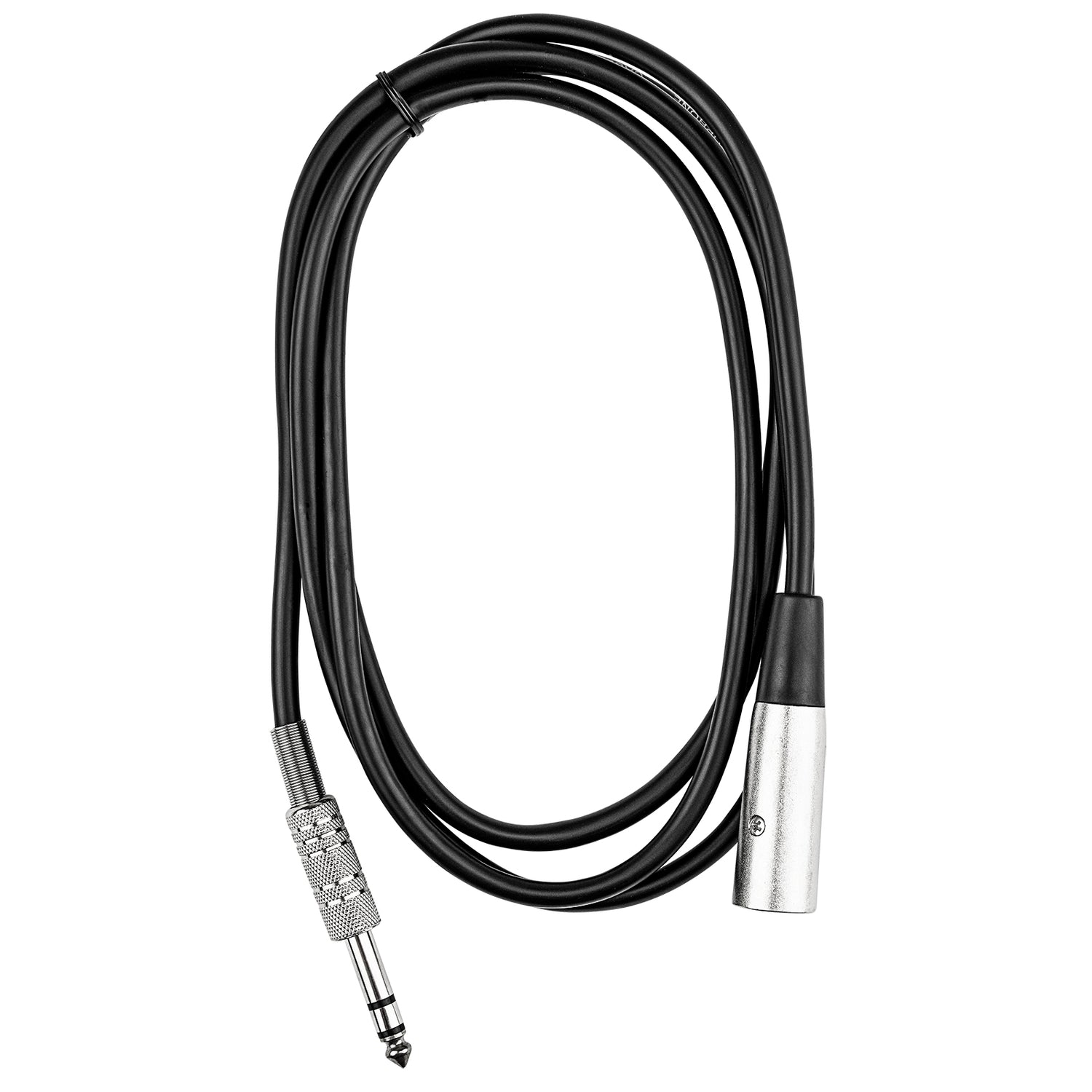 6Ft  1/4” Mono Plug to 3 Pin XLR Plug Cable (MC-30-6)