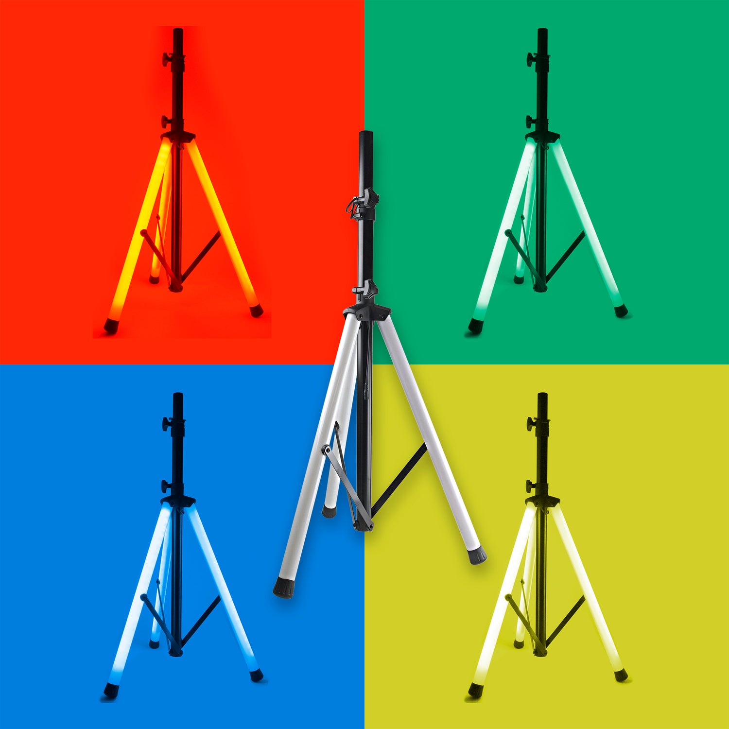 Speaker Stand With LED (MS-16LED)