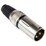 XLR Male Connector (MX-61 BLK)