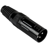 XLR Male Connector (MX-71 BLK)