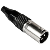 XLR Male Connector (MX-73 BLK)