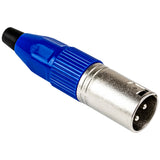 XLR Male Connector (MX-73 BLU)