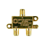 2-Way CATV “F” Type Gold Splitter (N-1000G)