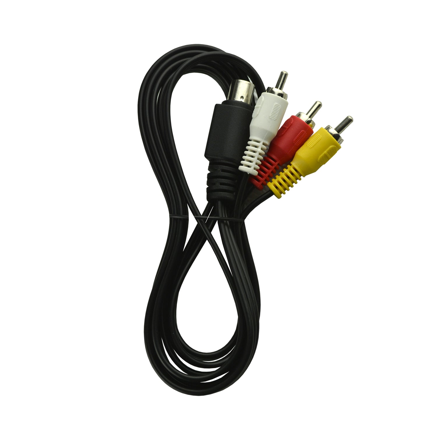 10 Pin Din Plug to RCA 4 Way Plug Cable (N-D103TV)