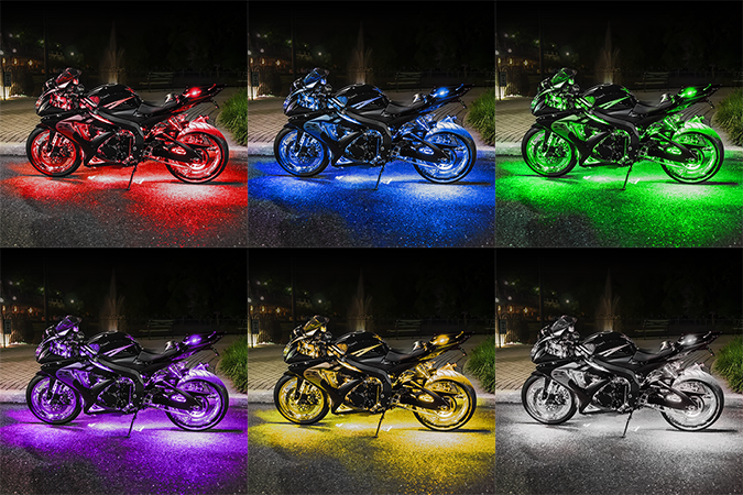 Motorcycle LED Lighting Kit (NL-34812-BTS)