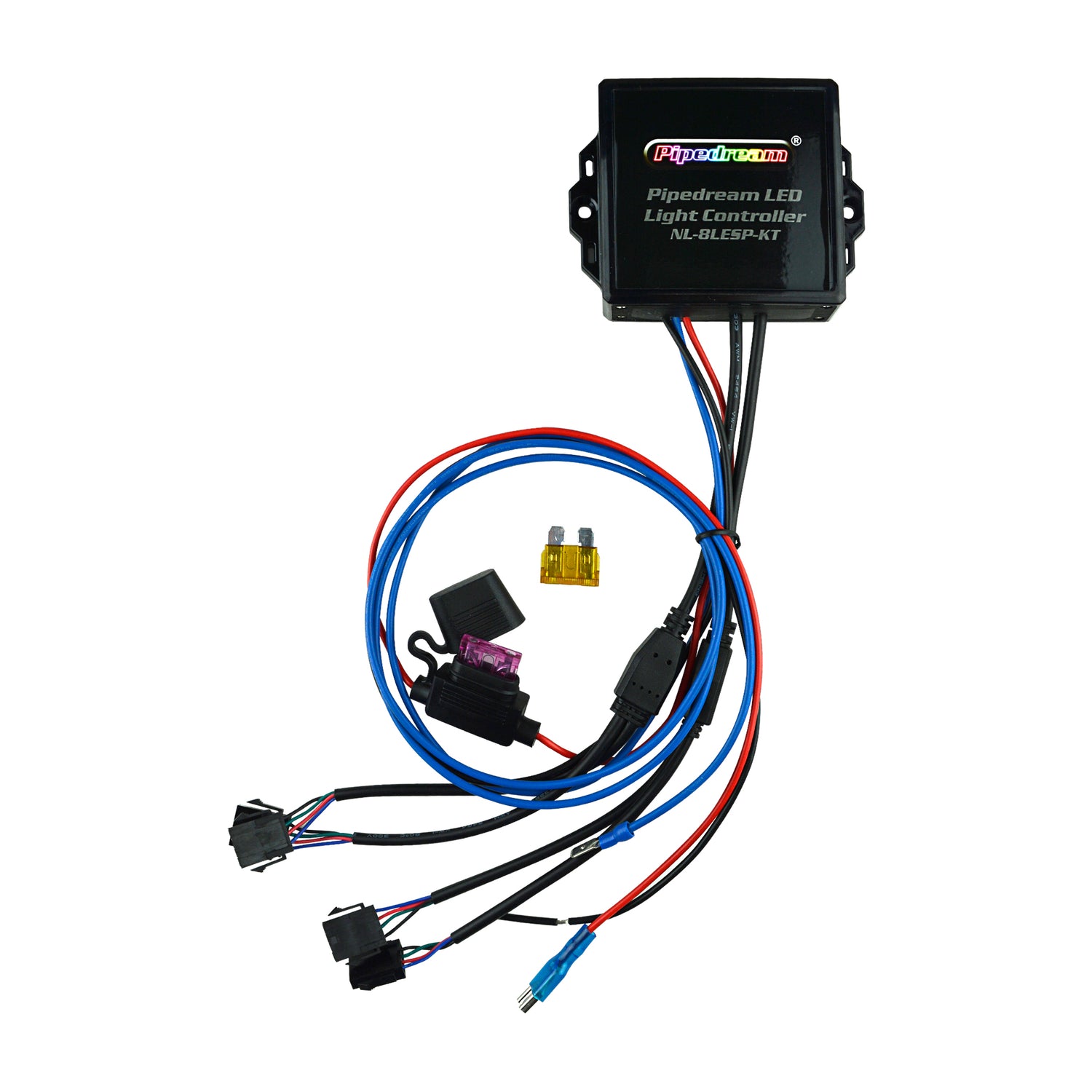 Marine Wireless RGB LED Controller and Wiring Kit (NL-8LESP-KT)