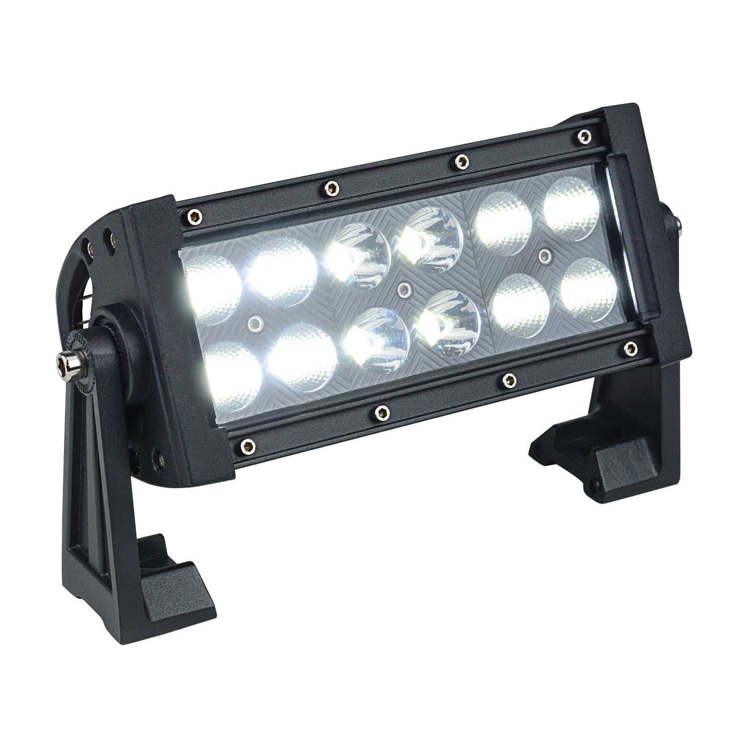 7” 36W Straight Double Row LED Light Bar (NL-LBR7-BLK36)