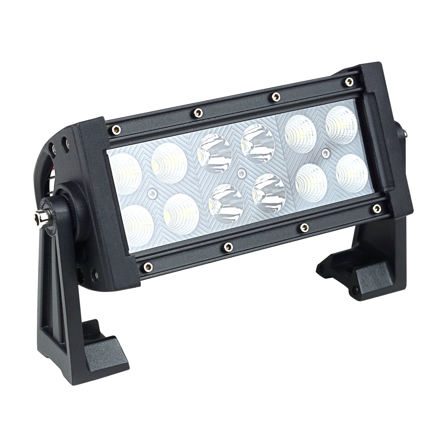 7” 36W Straight Double Row LED Light Bar (NL-LBR7-BLK36)