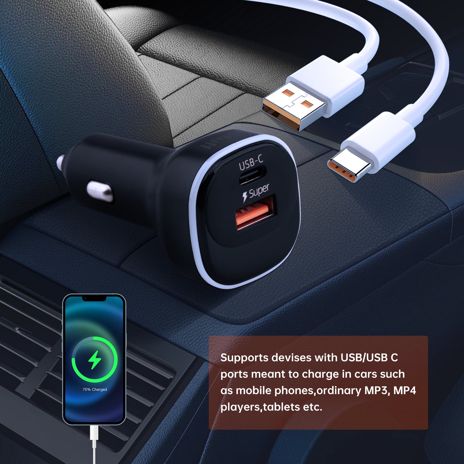 Voltage Detection Car Charger (NP-4000S)